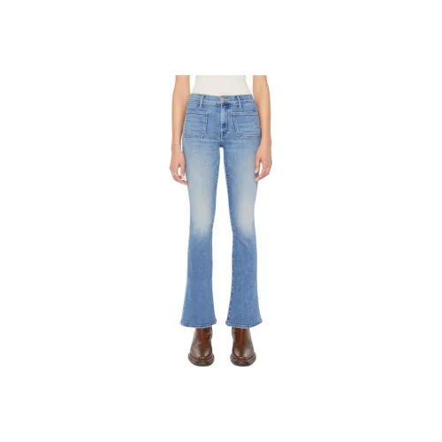 MOTHER Blue Women's Jeans MOTHER Синий Женские Джинсы