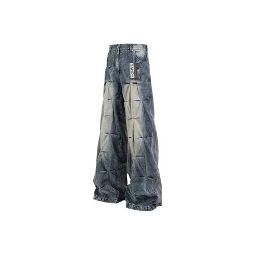 DAND Blue Unisex Jeans DAND Синий Унисекс Джинсы