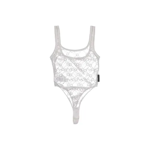 Marine Serre Белый Женское боди