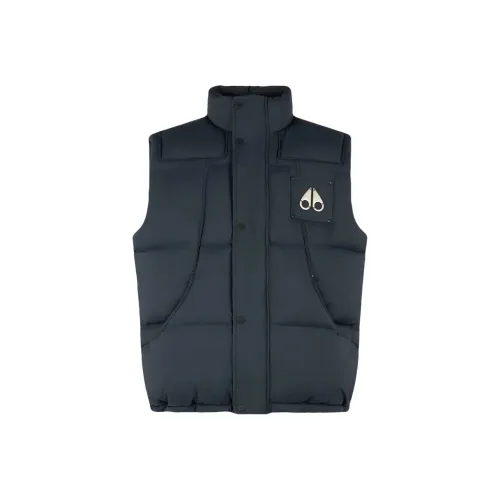Moose Knuckles Морской синий Мужской пуховый жилет