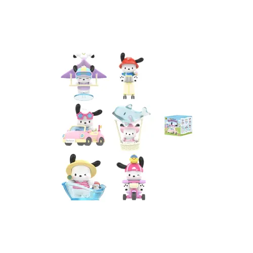 TOP TOY x Sanrio Покаччо's Travel Journal Collection Слепые коробки Один Mystery коробка Целая коробка 6 шт