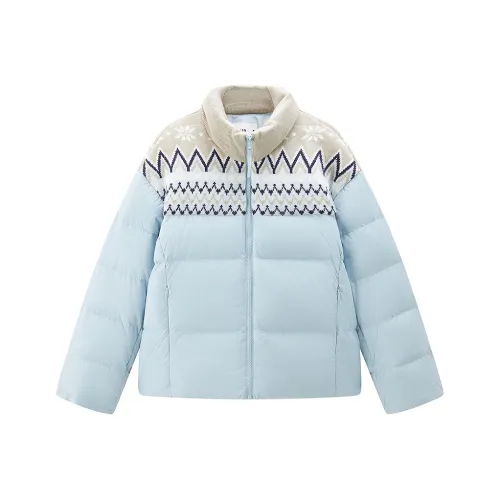 LEDIN Холодно-голубой В наличии Женские Пуховики