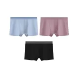 [3 упаковки] Светло-синий + Светло-фиолетовый + Черный