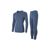 [Gray Blue] 100% хлопок Круглый вырез Комплекты одежды