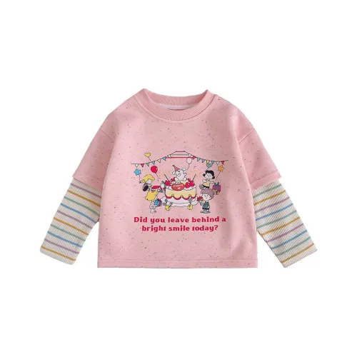 RHOBESAM Jimmy Dee Торт Party Mock Двухкомпонентный топ Розовый Kids Свитшоты