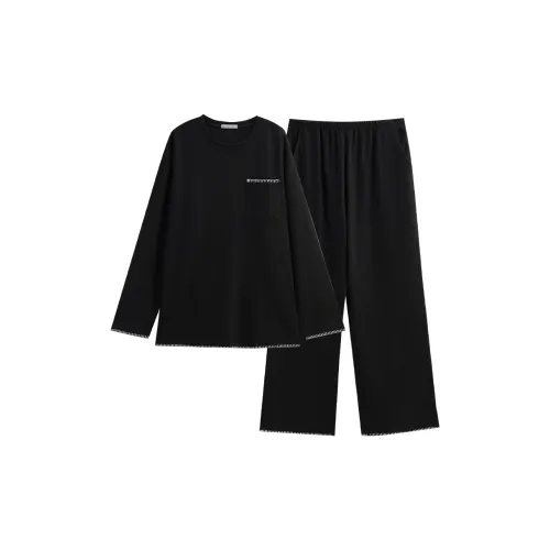 Same Language Пижамный комплект Мужской глянцевый Перо HEY