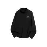 [5A Антибактериальный+Дальнее инфракрасное излучение Утепление] Черный (Mf Геометрический Ледниковый Логотип на груди)