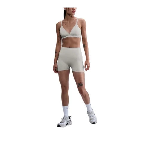 Nike Clothing Сливочный Женский Бюстгальтер