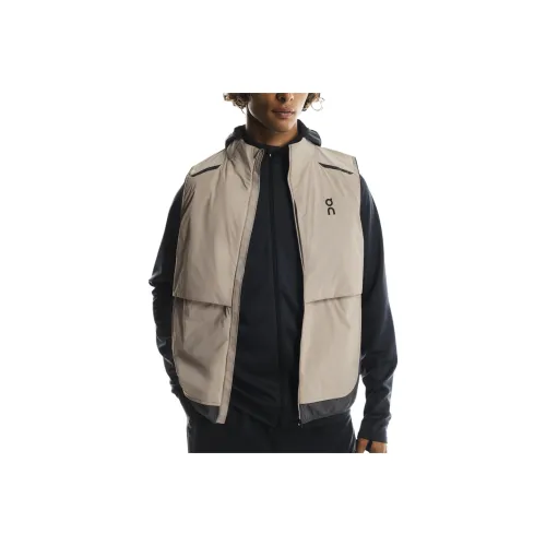 On Weather Vest Пустыня Eclipse Черный Мужской Жилеты