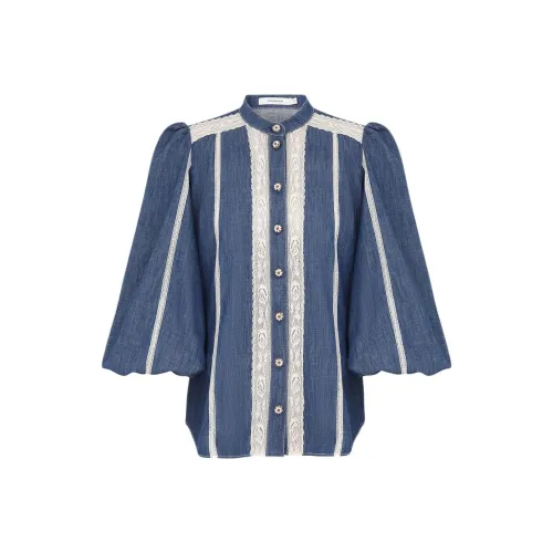 Zimmermann Синие Женские Рубашки
