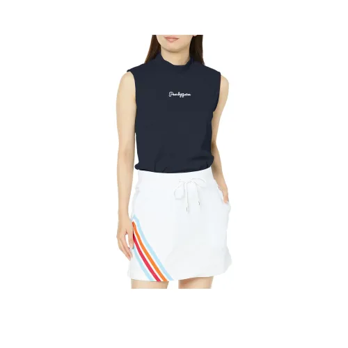 PEARLY GATES Темно-синие женские майки