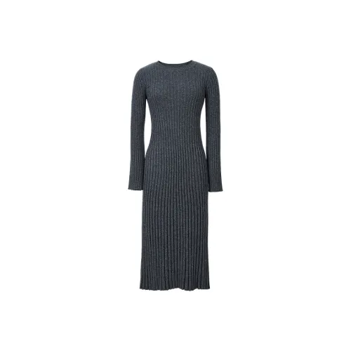 Hopeshow Длинное платье с длинными рукавами женское