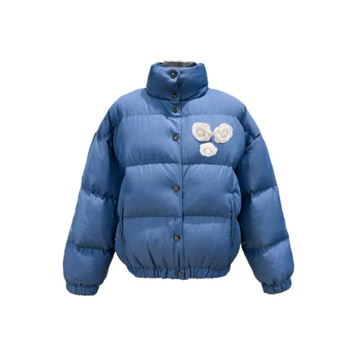XIAOLIZI Синий Унисекс Пуховики