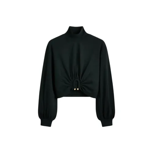 SCANLAN THEODORE Черепаха Шея Тюрбан Кольцо Топ Свитшот Женские