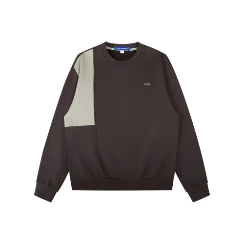 FAIRWHALE Темно-красный фиолетовый мужской свитшот