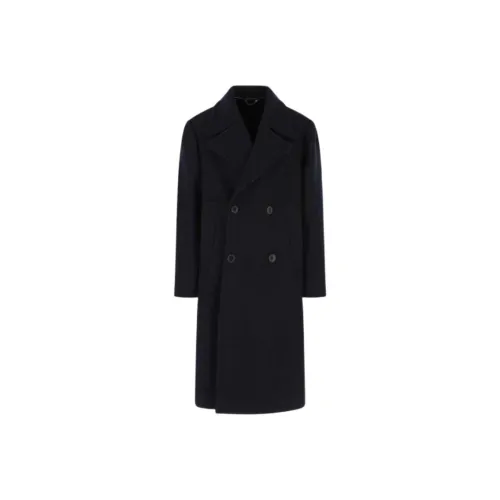 DRIES VAN NOTEN Синий Мужской Пальто