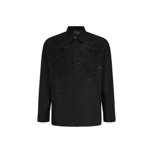 JOHN RICHMOND Мужские черные рубашки