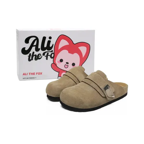 Али Тх Фокс ПВХ Поливинилхлорид Противоскользящие Устойчивые к истиранию Домашние тапочки Женские