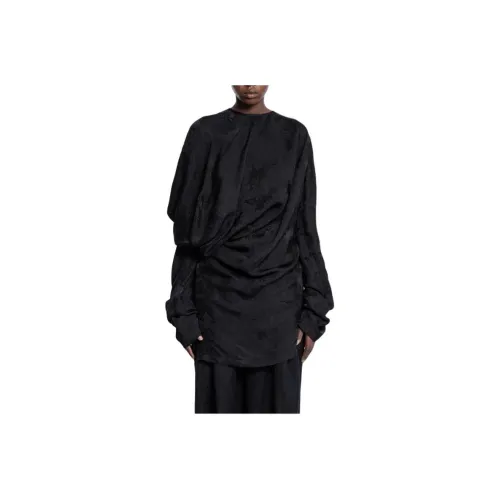 UMA WANG Черные Женские T-рубашки