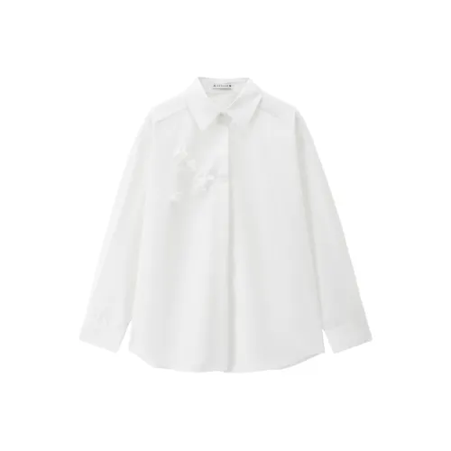 Giordano 01 Экрю Женские Рубашки