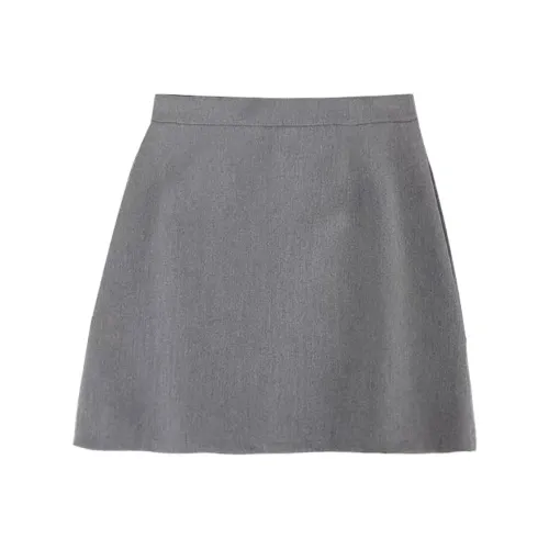 Sato Supun Серый HIGH RISE Юбка-бодикон Женская Униформа