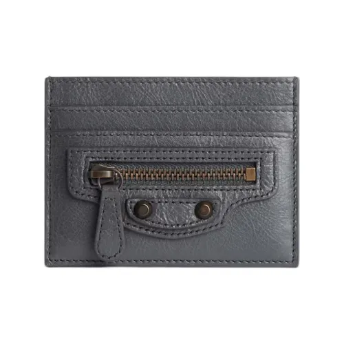 Balenciaga Le City Arena Storico Sheepskin Картхолдер Standard Women's Volcanic Rock