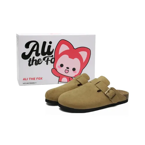 Али Тх Фокс ПВХ Поливинилхлорид Противоскользящие Устойчивые к истиранию Домашние тапочки Женские