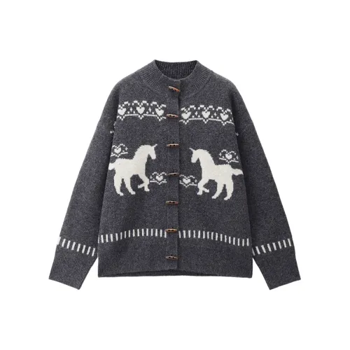 Giordano 03 Pine Forest Серый Женский Трикотаж