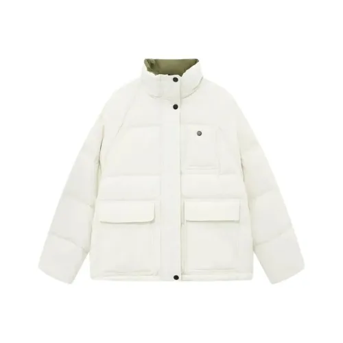 AFGGD Белый Женские пуховики