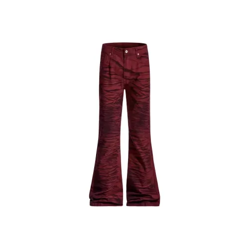 PLQV Red Men's Jeans PLQV Красный Мужские Джинсы