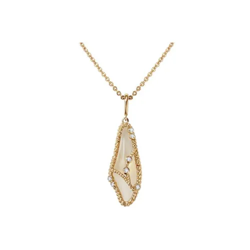 Retro Chic Brass Gold Plated Инкрустированный Кристальный Luminous Ожерелье с бабочкой Женские