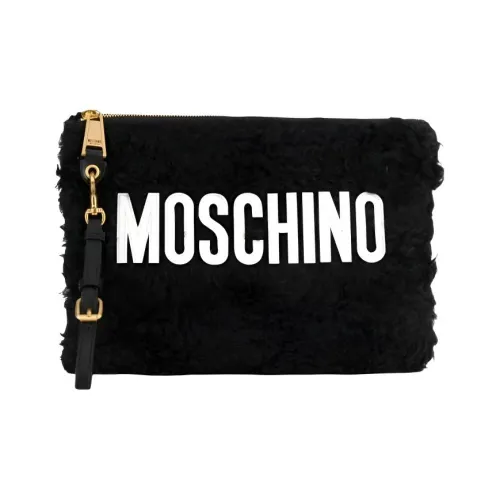 MOSCHINO Mohair Clutch Женский Черный