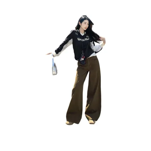 PAZZO Коричневый Женские Джинсы