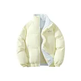 [Воротник-стойка] Светло-желтый и синий (Логотип на груди "Свет и тень" с концом ручки)