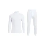 Средний воротник, белый