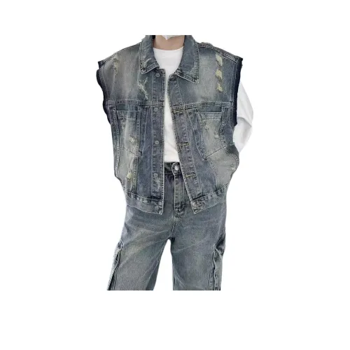 Clog Heel Синий Унисекс Джинсовые куртки