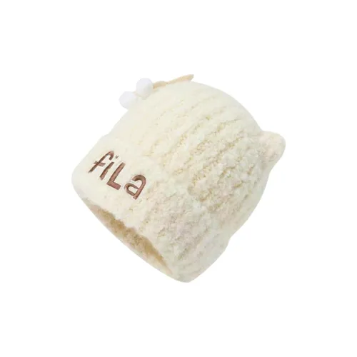 FILA Полиэстер Шапки-бини Детский Пшеничная солома Бежевый EBG LOU Lan Фиолетовый FPU