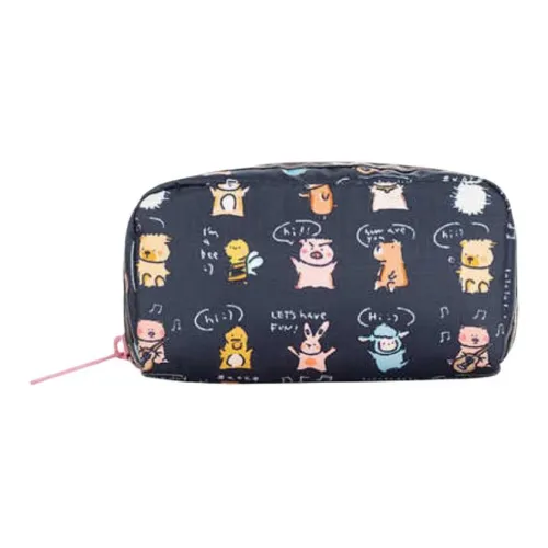 LeSportsac Ткань Путешествие Сумка для хранения Женская Черная