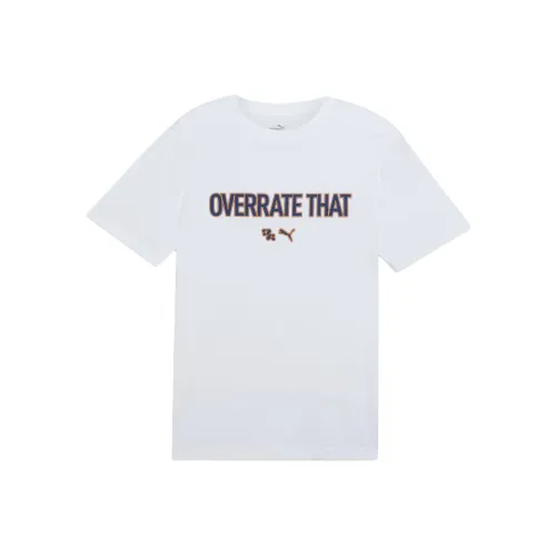 PUMA Белая Мужская Футболка