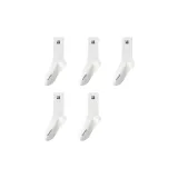 [5 пар] Белый, Черный