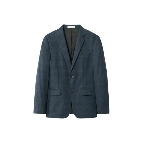 EDENBO Морской синий Мужской Деловые костюмы