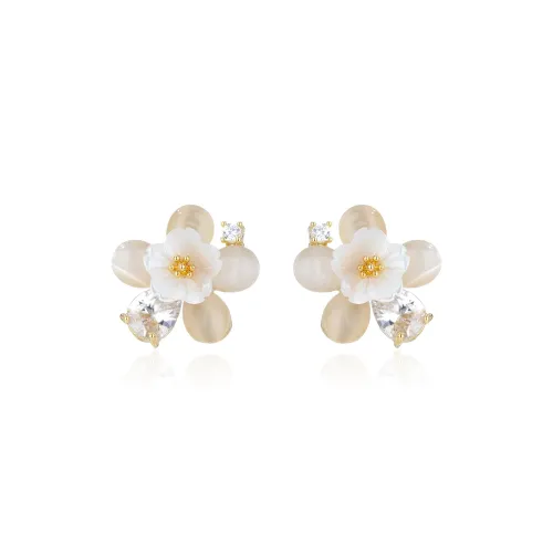 QLADY Сплав Серьги-гвоздики Унисекс