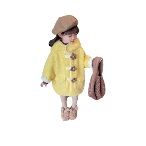 MADALLO Желтый Детские утеплённые куртки для дошкольников