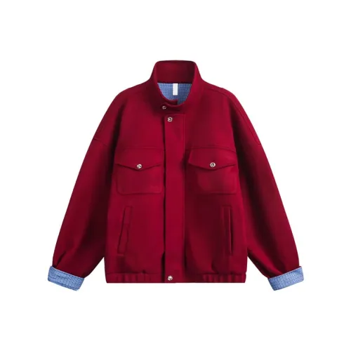 YOUSEKOO Красный Женские Куртки