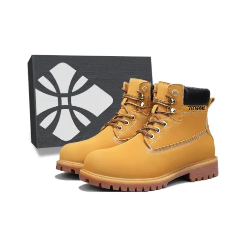 ЮЙЧЖАОЛИНЬ Martin Boots Gold Unisex