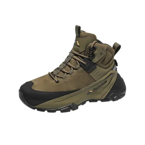 KOLUMB Легкий увеличивающий высоту водонепроницаемый MID топ повседневная обувь мужской