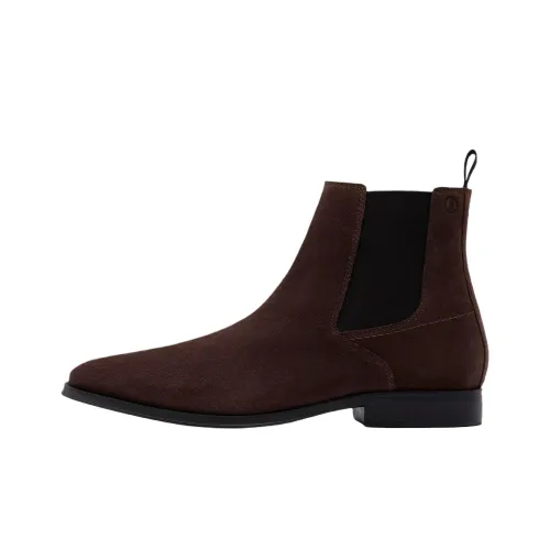 Clarks Paulton Easy Chelsea Мужской Темно-Коричневый