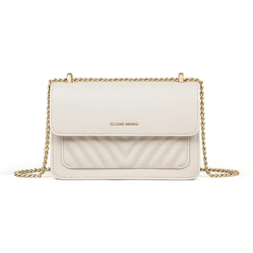 Younger Song Сумка через плечо из коровьей кожи женский цвет экрю