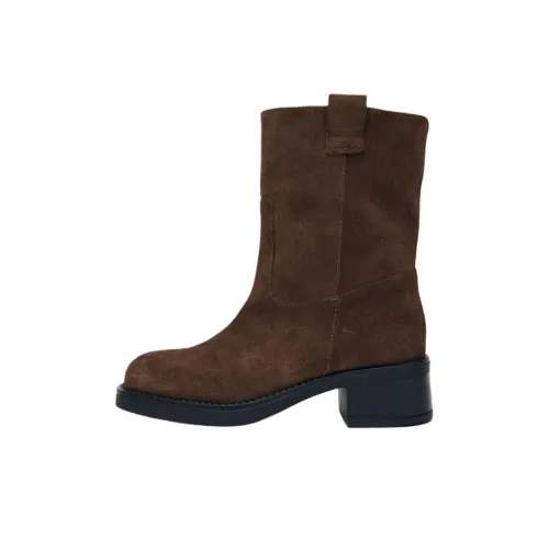 ALOHAS Rajan ботильоны 4CM женские темно-коричневый