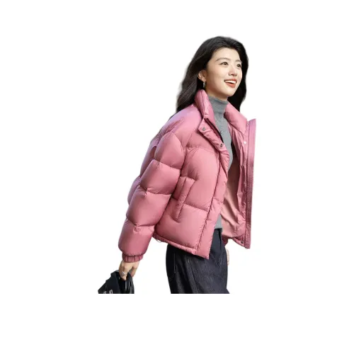 Dme Рубиновый Красный Женский Пуховик